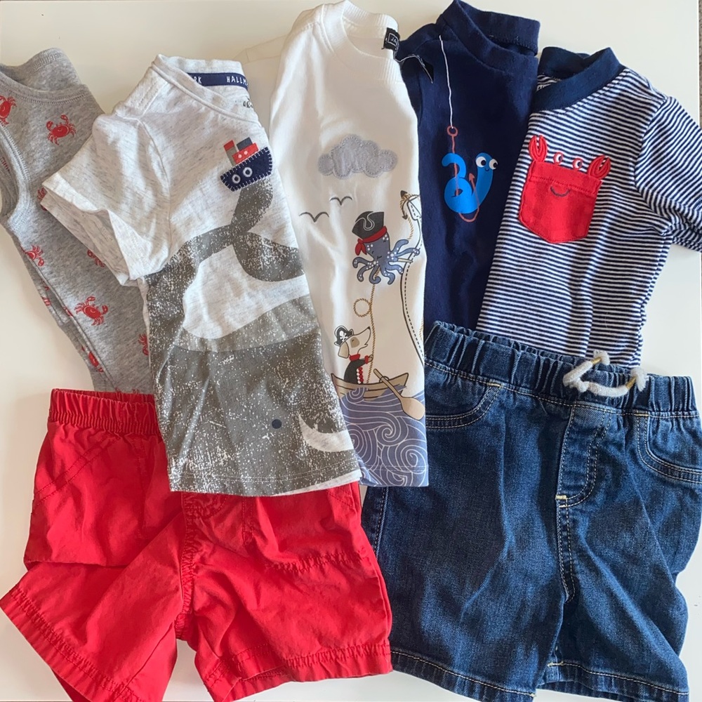 Nautical Bundle for Boys Size 24 Months